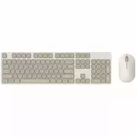 Беспроводная клавиатура с мышью Mijia Wireless Set 2 WXJS02YM Beige RU+ENG